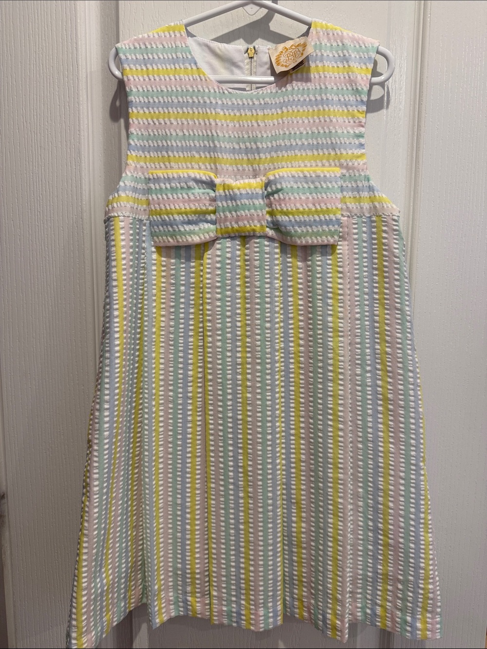The Beaufort Bonnet Striped Dress size 8